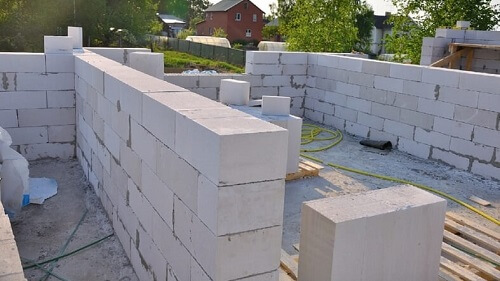Кладка газосиликатных блоков в Борисове