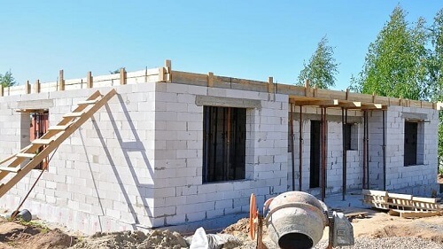 Кладка стен из газосиликатных блоков в Борисове