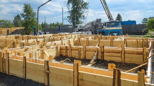 Свайный фундамент с ростверком в Борисове