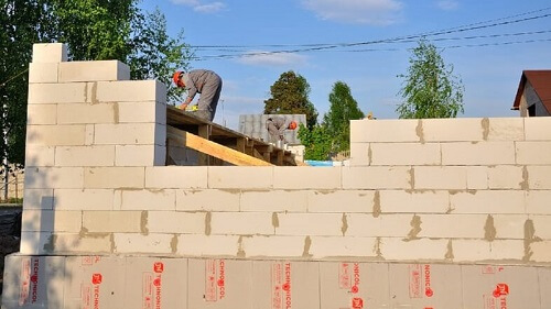 Укладка газосиликатных блоков в Борисове