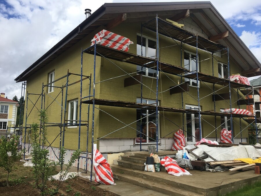 Утепление частного дома в Борисове